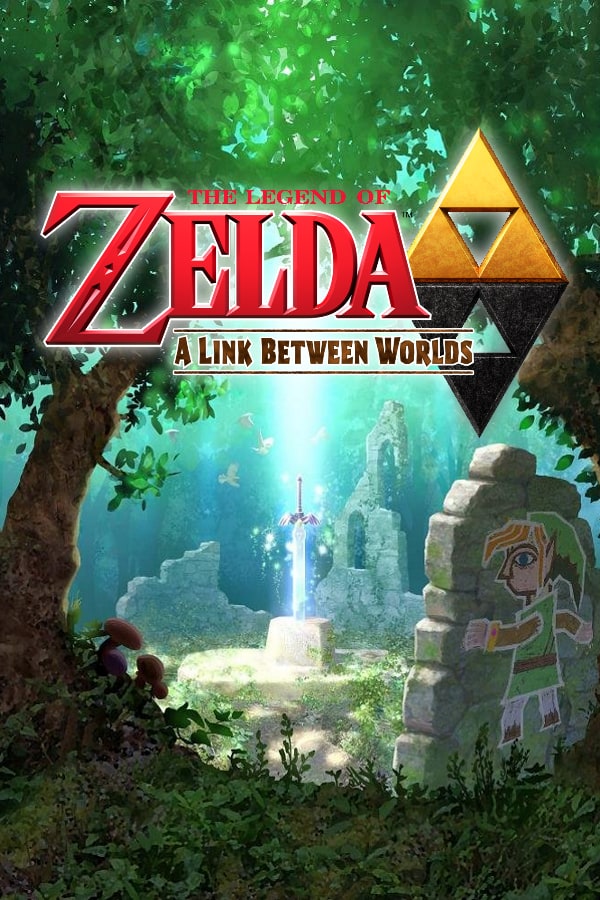 The Legend of Zelda: A Link Between Worlds cover