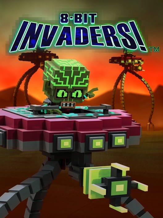 8-bit Invaders cover