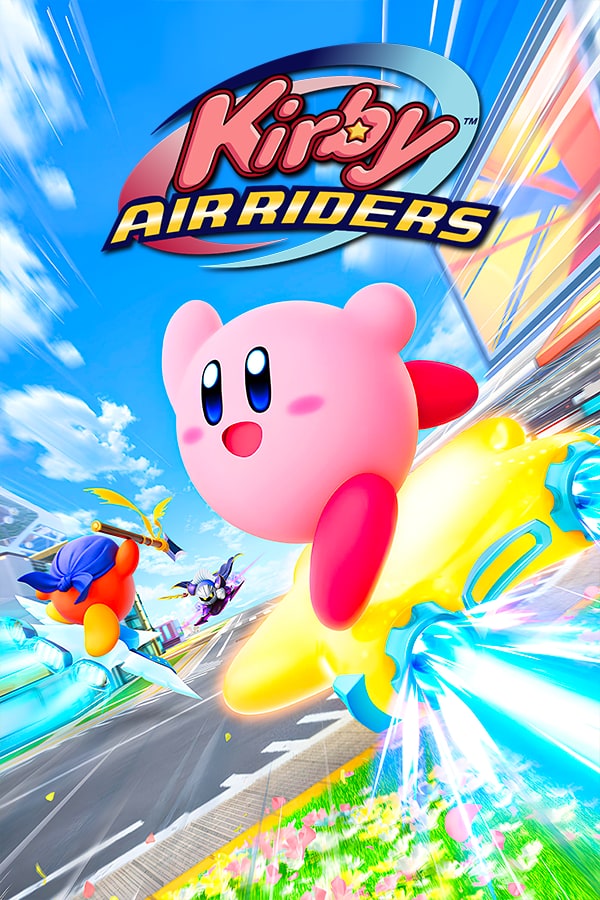 Kirby Air Riders cover