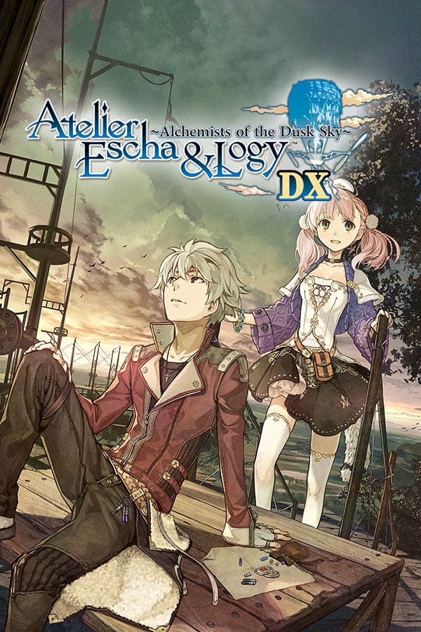Atelier Escha & Logy: Alchemists of the Dusk Sky DX cover