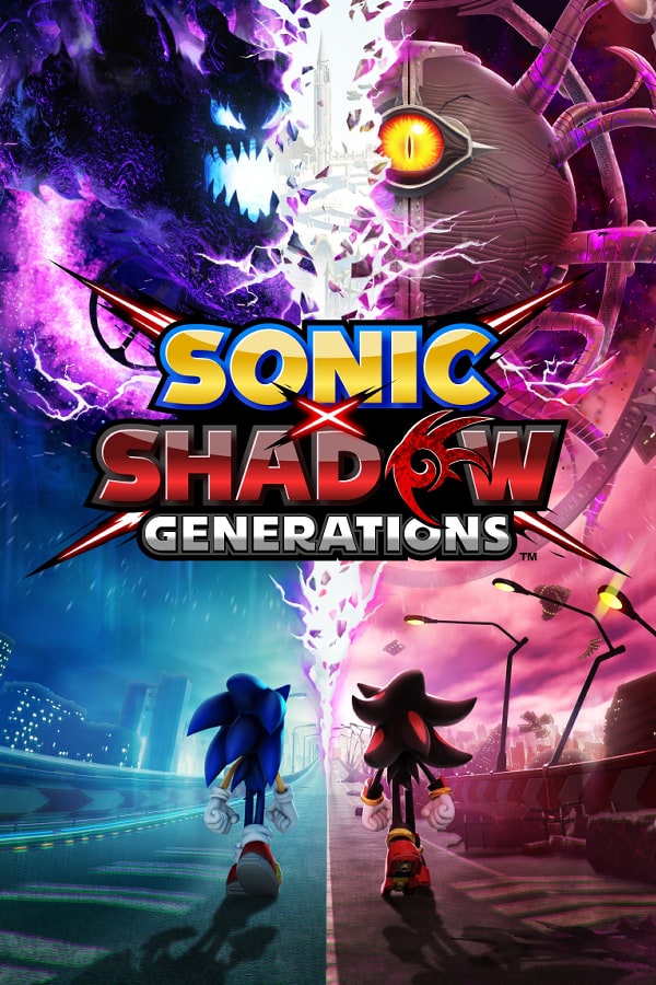 Sonic X Shadow Generations cover