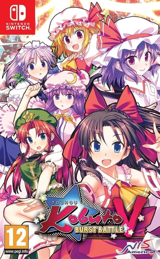 Touhou Kobuto V: Burst Battle cover