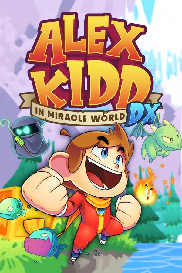 Alex Kidd in Miracle World DX cover