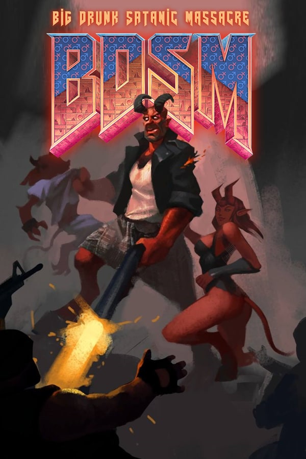 BDSM: Big Drunk Satanic Massacre cover