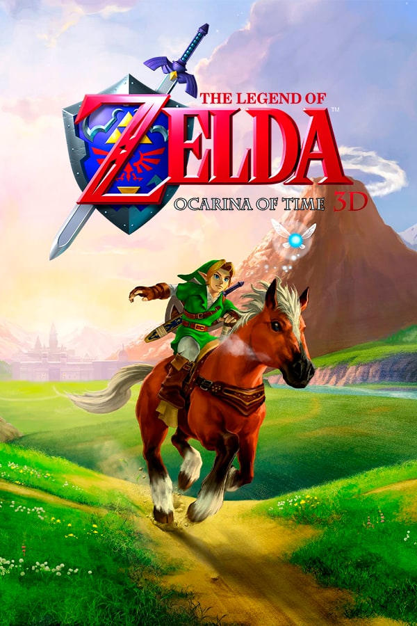 The Legend of Zelda: Ocarina of Time 3D cover