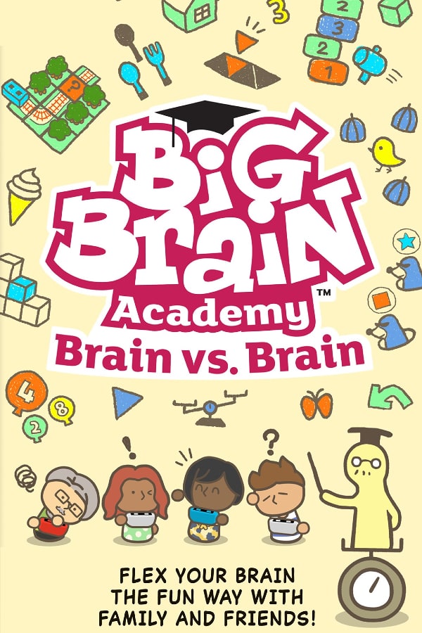 Big Brain Academy: Brain vs. Brain cover