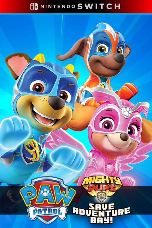 Paw Patrol Mighty Pups Save Adventure Bay cover